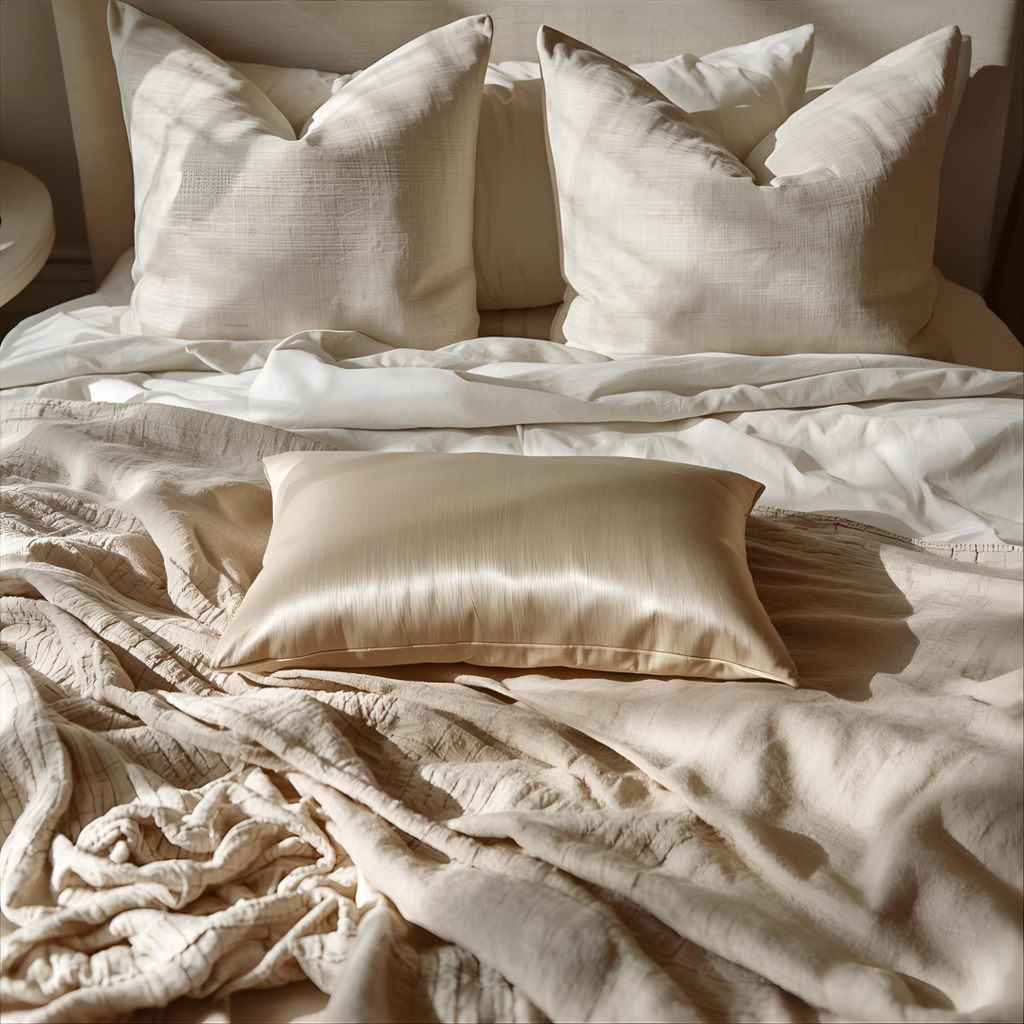 SilkDream™ – Premium 22 Momme Mulberry Silk Pillowcase (50×60 cm)